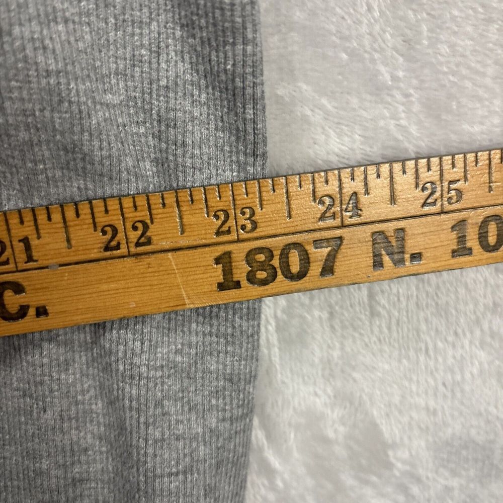 Harvard Crimson Sweatshirt Womens Medium Gray Crewneck Pullover Fleece Zara* - Picture 5 of 6